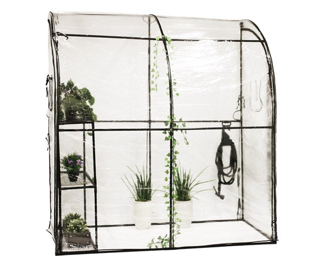 Produktbillede af Vægdrivhus plast 215 x 100 x 200 cm på tilbud i høj kvalitet
