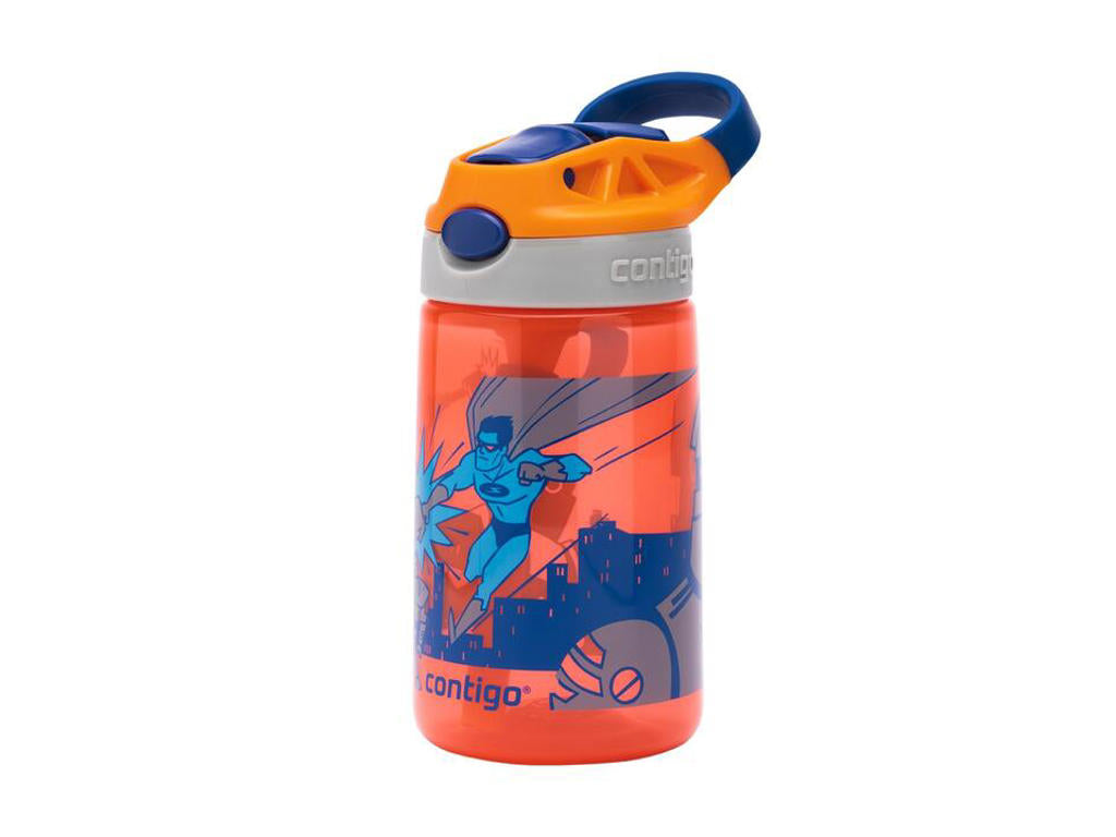 Produktbillede af Contigo Gizmo flip Nectarine Superhero 420ml i premium kvalitet