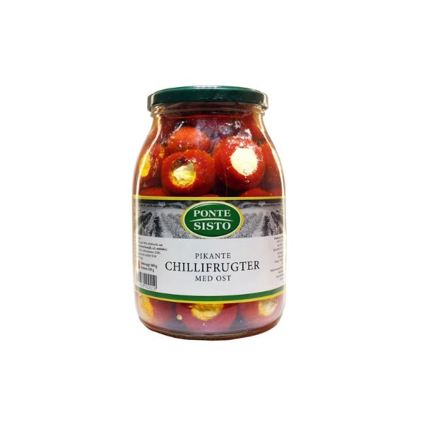 Produktbillede af Chilipeber Krydret M/ost 950 g Gl 950 G på tilbud i premium kvalitet