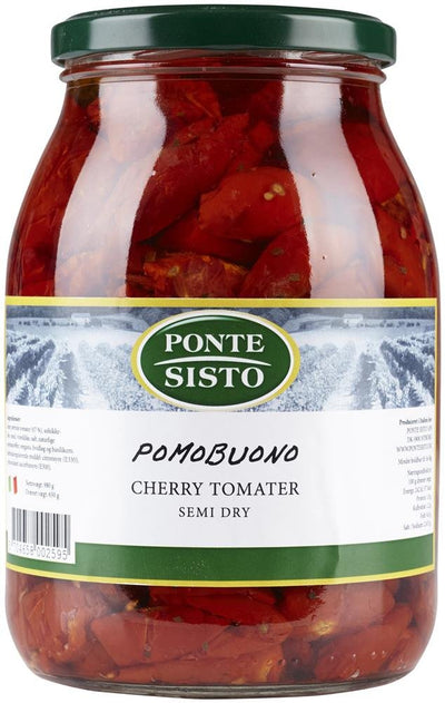 Tomater Cherry Soltørret Gl (980 G) ❤ Stort online udvalg i Ponte Sisto ❤ Billig fragt og hurtig levering 2 - 5 hverdage - Varenummer: BAR-725105 / Ean: '5711779126284 på lager - Udsalg på Delikatesser | Kolonial | Pasta Spar op til 64% - Over 434 design brands på udsalg