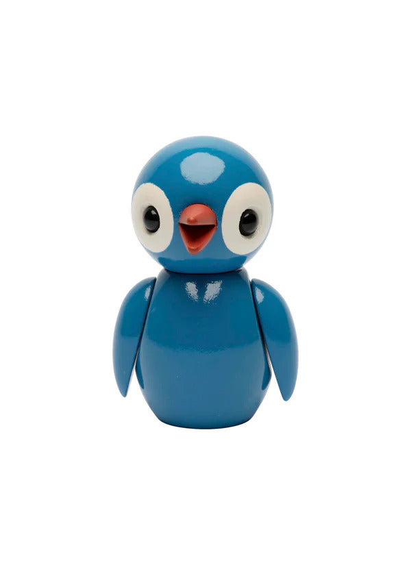 Produktbillede af Spring Copenhagen Fugl Lucky Light Blue i premium kvalitet