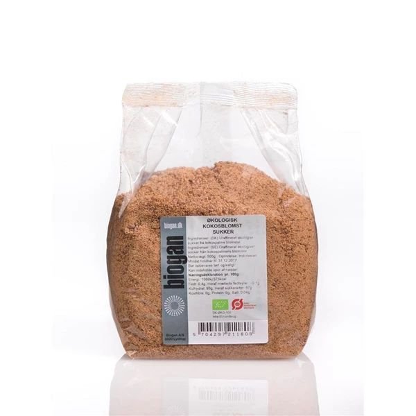 Sukker Af Kokospalmeblomst Øko Biogan 500g ❤ Kæmpe udvalg i BIOGAN ❤ Billig fragt og hurtig levering 2 - 5 hverdage - Varenummer: BAR-671381 / Ean: '05704297211808 på lager - Udsalg på Delikatesser Sødt Spar op til 62% - Over 360 kendte mærker på udsalg