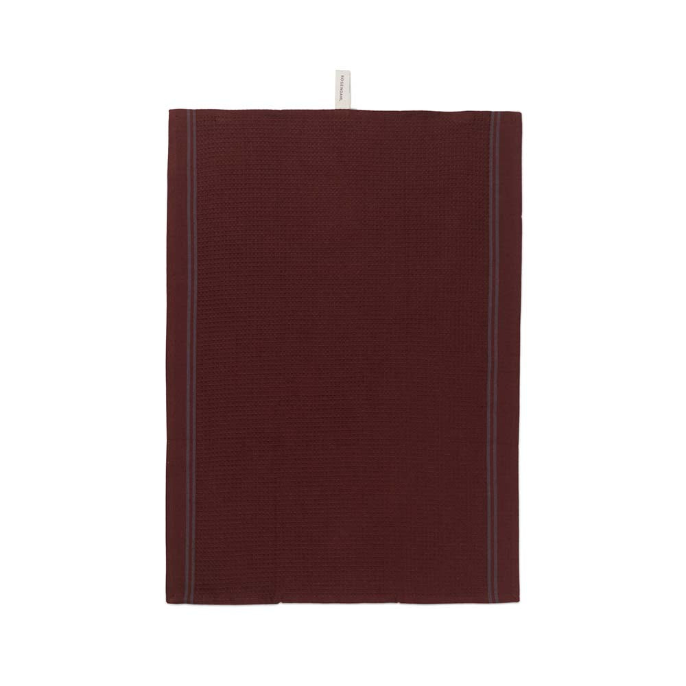 Produktbillede af Rosendahl Alpha Viskestykke 50 x 70 cm bordeaux i premium kvalitet