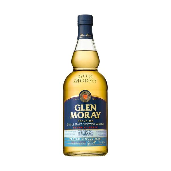 Produktbillede af Glen Moray Speyside Single Malt Peated Fl 70 på tilbud i premium kvalitet