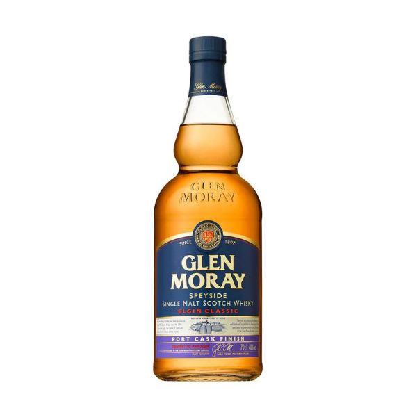 Produktbillede af Glen Moray Speyside Single Malt Port Cask Fl 70 på tilbud i premium kvalitet