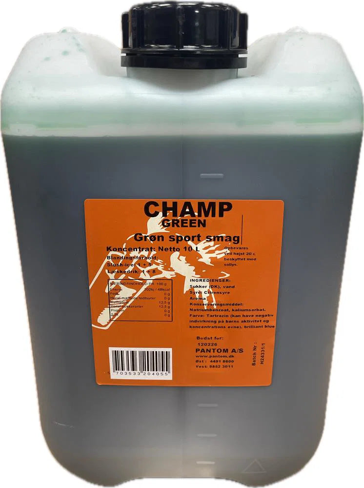Champ Slushice Green Grøn Sport 10l