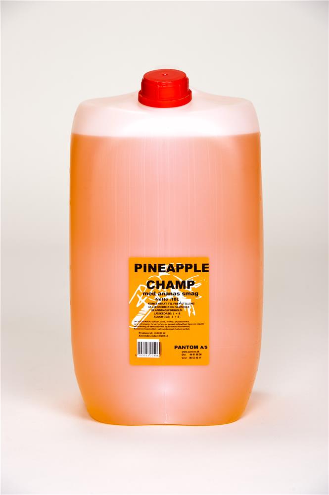 Produktbillede af Champ Slushice Ananas 10l på tilbud – premium kvalitet og detaljer