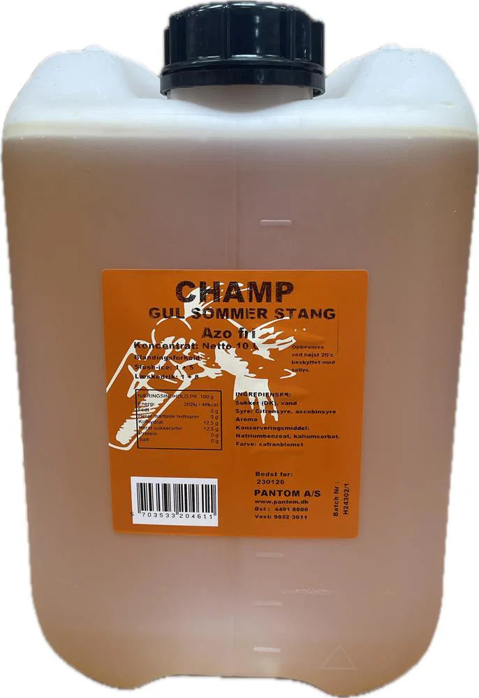 Champ Slushice Sommerstang Gul 10l
