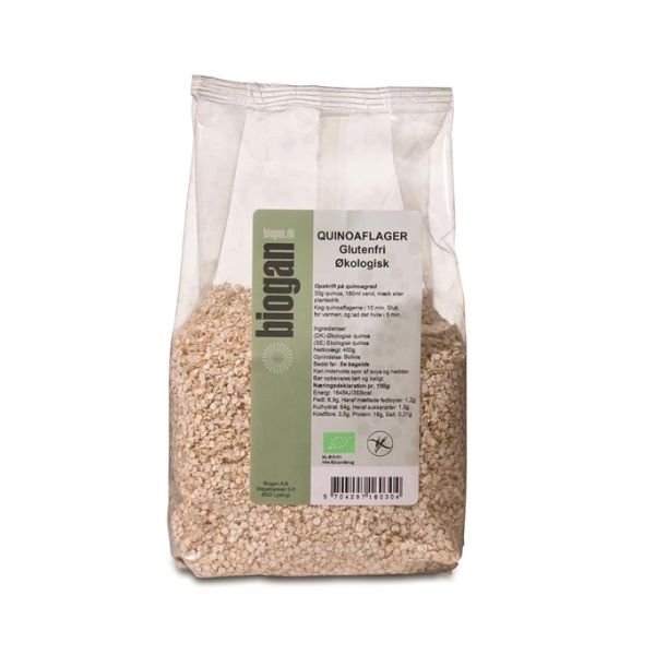 Quinoaflager, Glutenfri Øko Biogan 400g ❤ Kæmpe udvalg i BIOGAN ❤ Billig fragt og hurtig levering 2 - 5 hverdage - Varenummer: BAR-671339 / Ean: '05704297160304 på lager - Udsalg på Delikatesser Kolonial Glutenfri Spar op til 58% - Over 785 kendte brands på udsalg