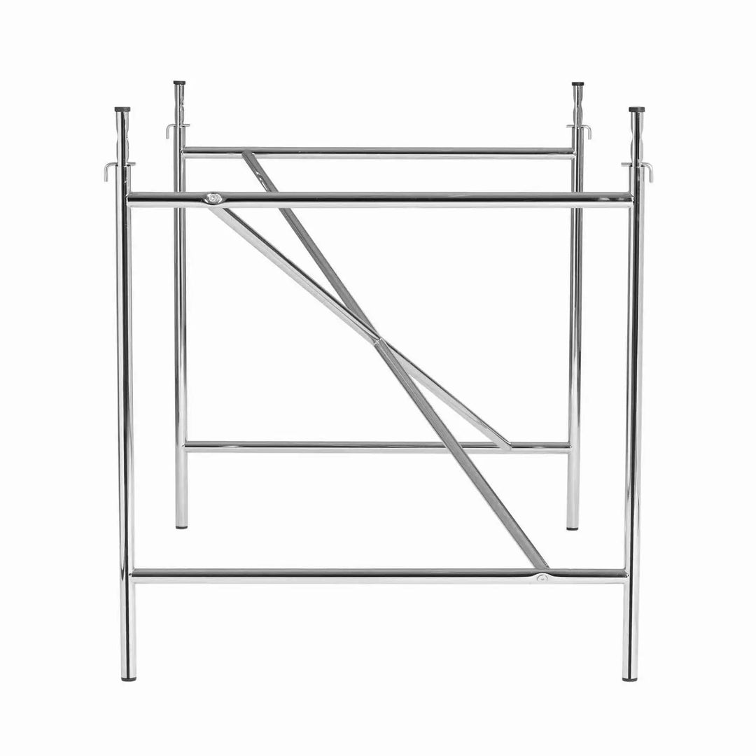 Produktbillede af EIERMANN1 DESK DARK GREY TABLETOP/CHROME FRAME PLEASE WAIT TO BE SEATED 120 i premium kvalitet