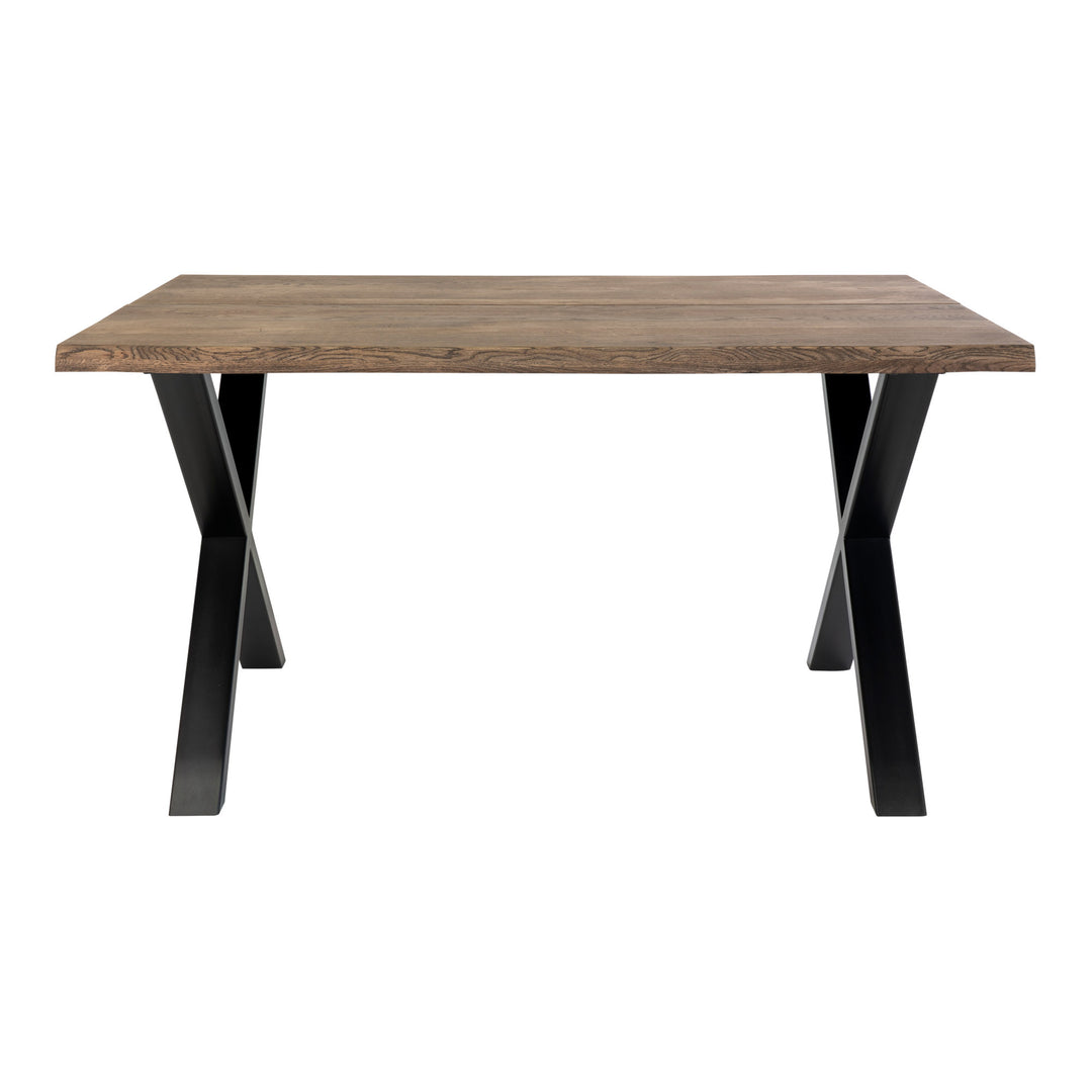 Produktbillede af HOUSE NORDIC TOULON SPISEBORD SMOK OILERET M/BØLGET KANT 140 i premium kvalitet