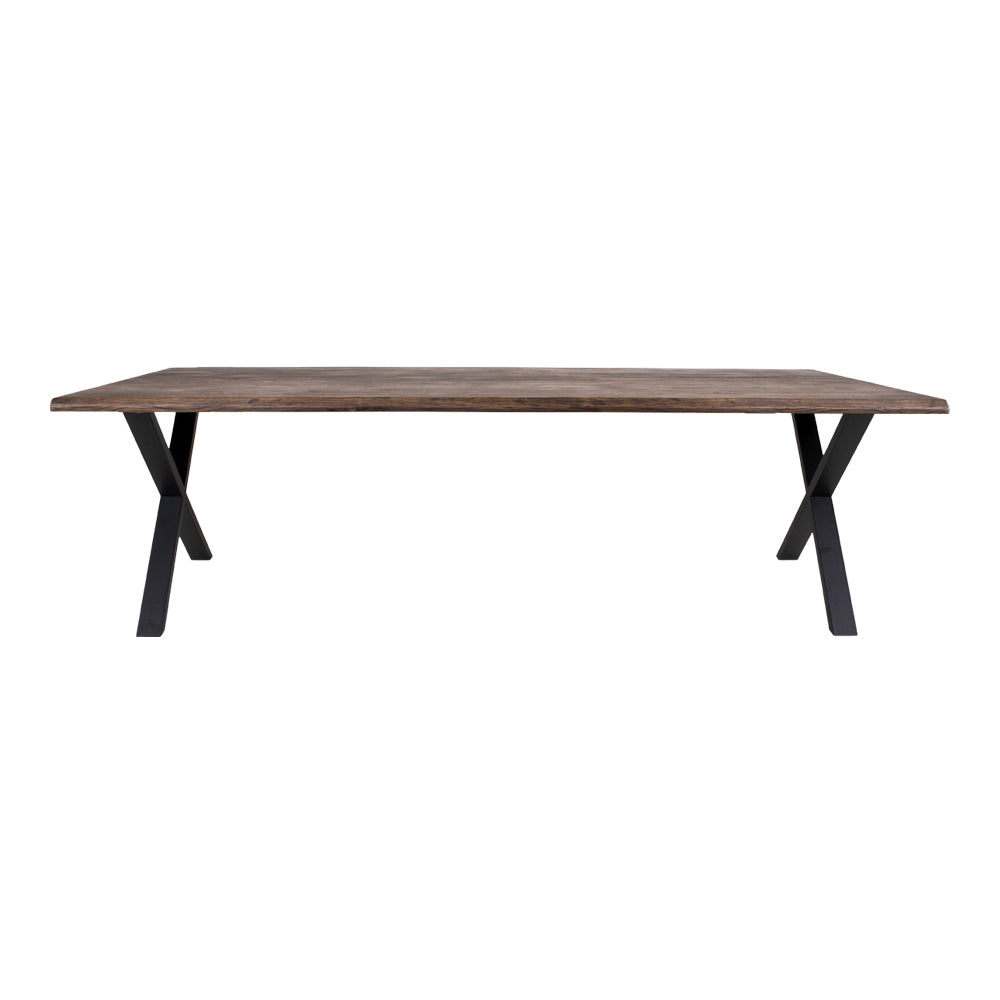 Produktbillede af HOUSE NORDIC TOULON SPISEBORD SMOKE OLIERET M/BØLGET KANT 300 i premium kvalitet