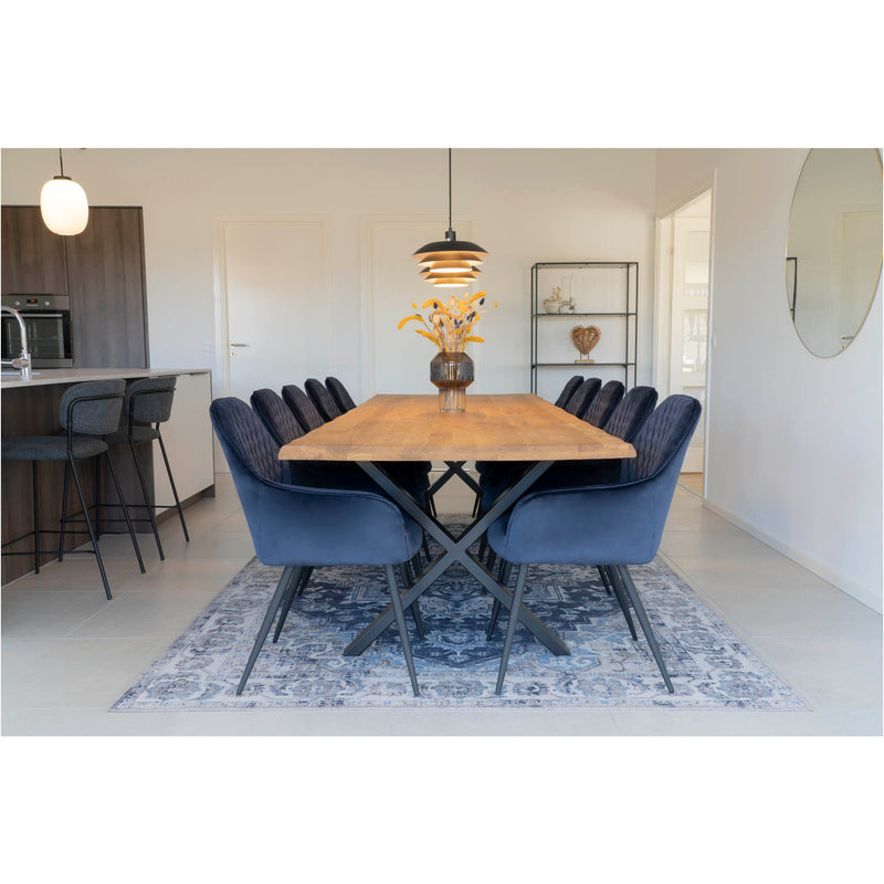 Havana Gulvtæppe - i blå 2 størrelser - 200x300 cm ❤ Stort online udvalg i HouNordic ❤ Billig fragt og hurtig levering 2 - 5 hverdage ❤ Varenummer: BGH-42365303816444 / Ean: på lager - Udsalg på Alle produkter Spar op til 54% - Over 785 kendte brands på udsalg