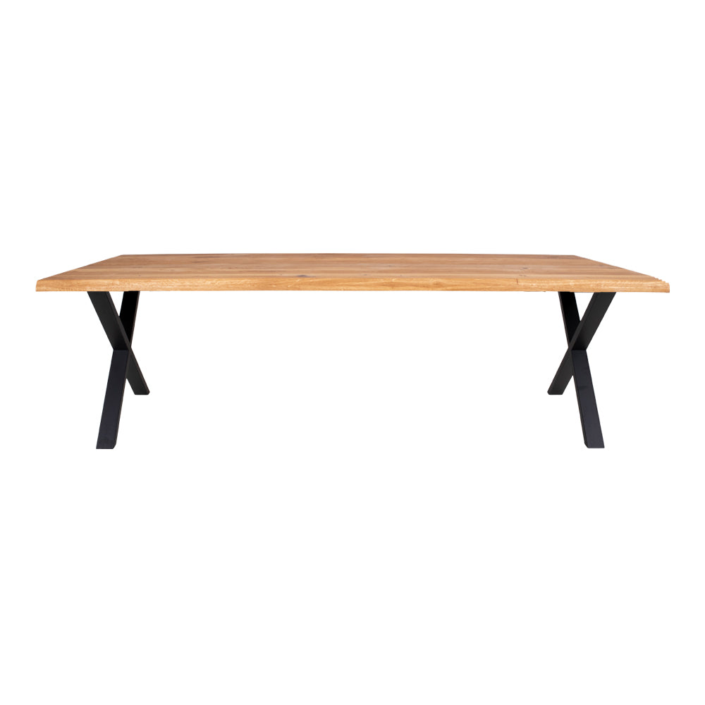 Produktbillede af HOUSE NORDIC TOULON SPISEBORD EG M/OLIERET M/BØLGET KANT 300 i premium kvalitet