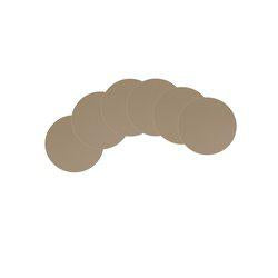 Produktbillede af Fondaco Moana Coaster / glasbrikker 6 pack latte i premium kvalitet