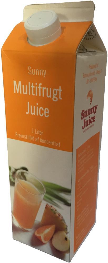 Produktbillede af Multifrugtsaft Æble/appelsin/ananas 1 L på tilbud i premium kvalitet