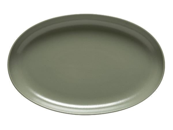 Produktbillede af Casa Pacifica Serveringsfad Oval 41 x 26 Cm Artichoke på tilbud i premium kvalitet