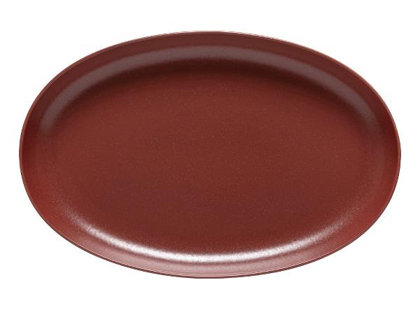 Produktbillede af Casa Pacifica Serveringsfad Oval 41 x 26 Cm Cayenne på tilbud i premium kvalitet