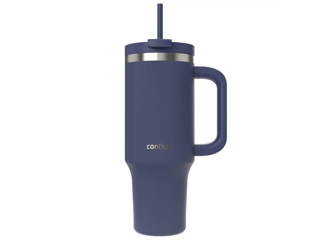 Produktbillede af Contigo Streeterville Tumbler with Handle Indigo 1200ml i premium kvalitet