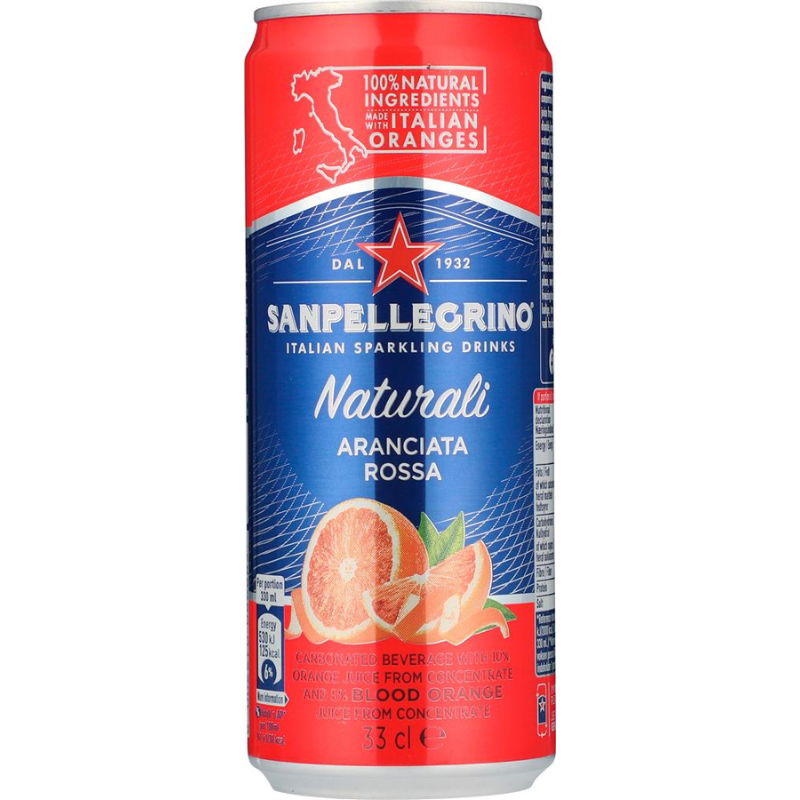 Produktbillede af San Pellegrino Blodappelsin/aranciata Rossa 33 Cl. på tilbud i premium kvalitet