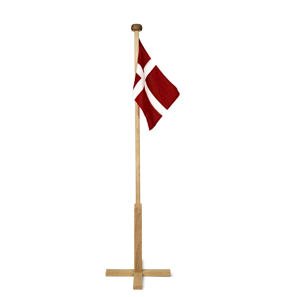 Produktbillede af Langkilde & Søn Luksus flagstang i egetræ 180 cm i premium kvalitet