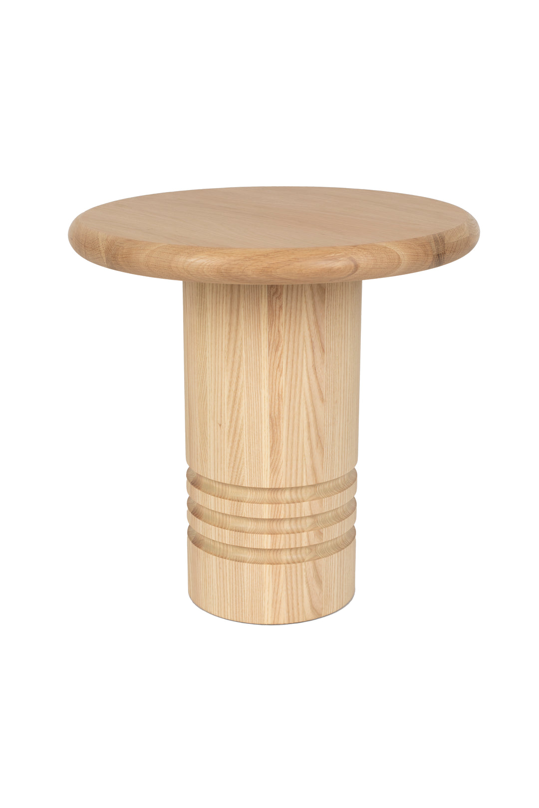 ZUIVER Chunk sidebord rund natur eg Ø45