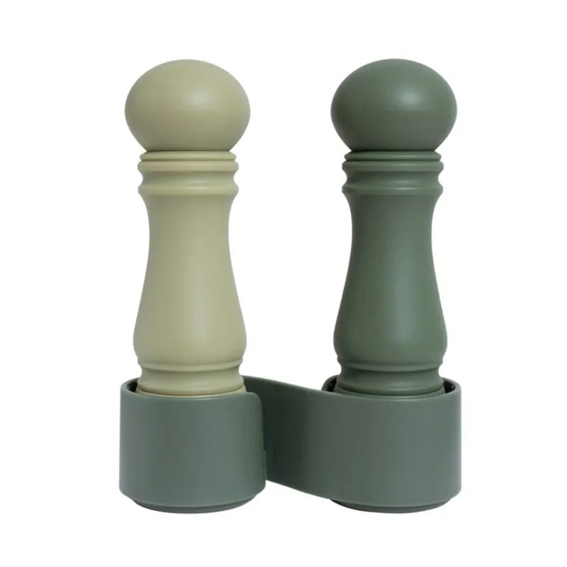 Produktbillede af Crushgrind Salt- Og Peberkværn Mini Grøn Plast på tilbud – premium kvalitet og detaljer