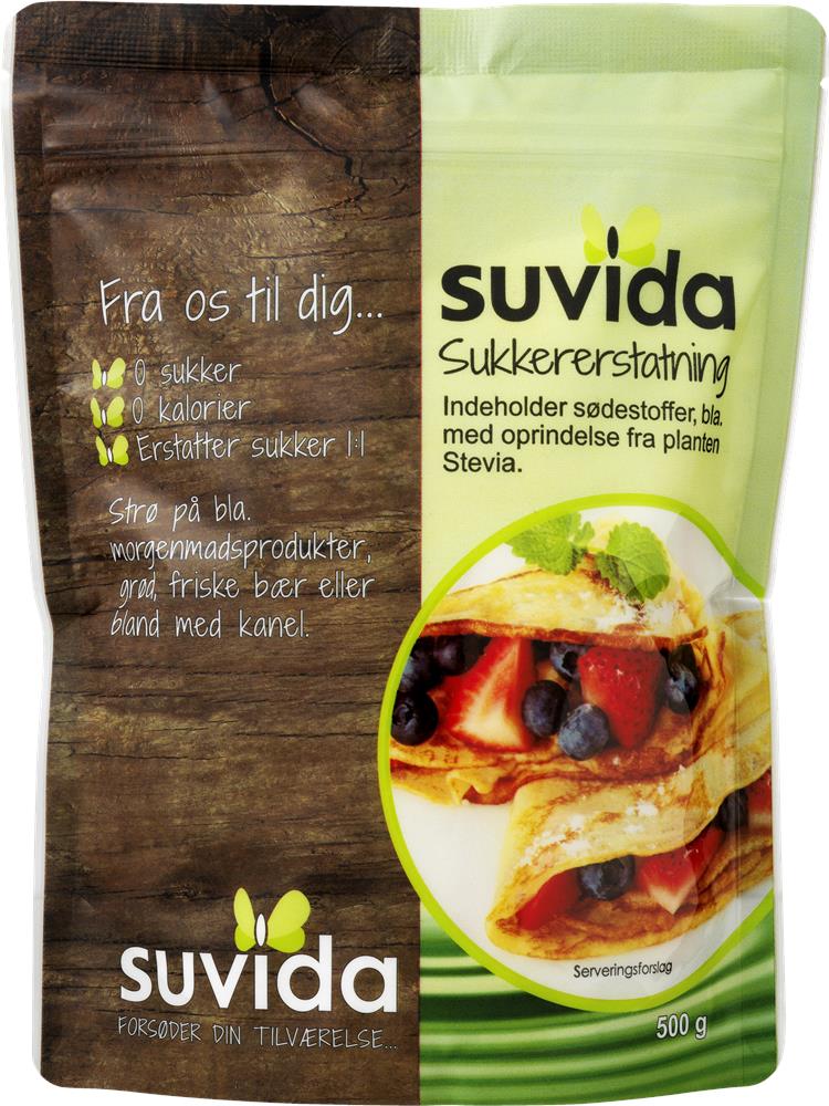 Produktbillede af Sukkererstatning Med Stevia Ds 500 G på tilbud – premium kvalitet og detaljer