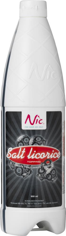 Produktbillede af Topping Saltlakrids Nondrip Fl 90 Cl på tilbud – premium kvalitet og detaljer