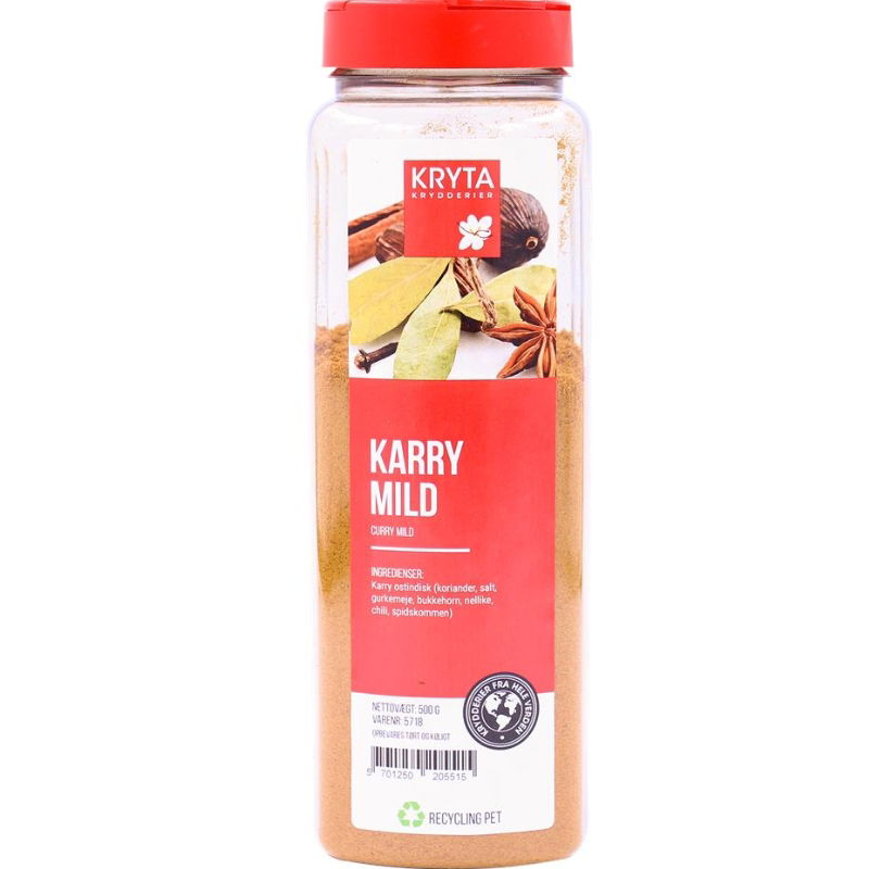 Produktbillede af Mild Karry 500 g på tilbud i premium kvalitet