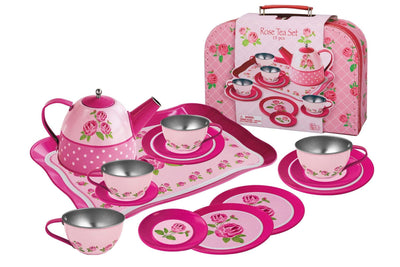 Magni - Tesæt "Pink Rose" i tin, 15 dele ❤ Stort online udvalg i Magni ❤ Billig fragt og hurtig levering 2 - 5 hverdage ❤ Varenummer: BGH-42307551428860 / Ean: '5707594239544 på lager - Udsalg på Alle produkter Spar op til 58% - Over 785 kendte brands på udsalg
