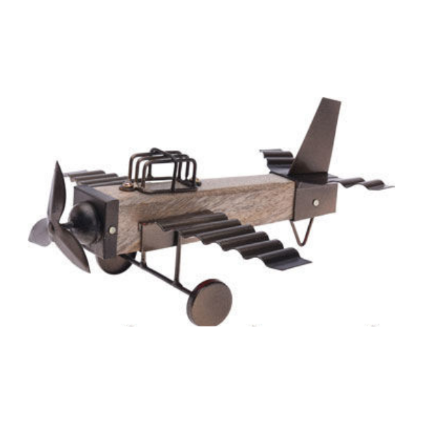Produktbillede af Fly Decor I Metal 26 Cm. Antik Look Assorteret på tilbud i premium kvalitet