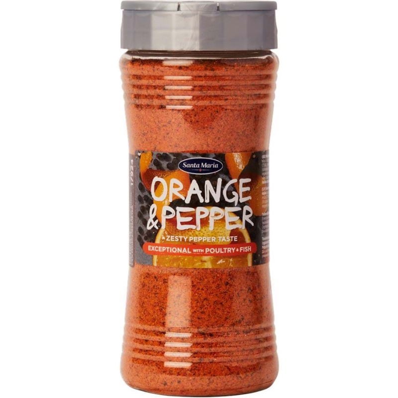 Produktbillede af Santa Maria Orange & Pepper Krydderi 300 G på tilbud i premium kvalitet