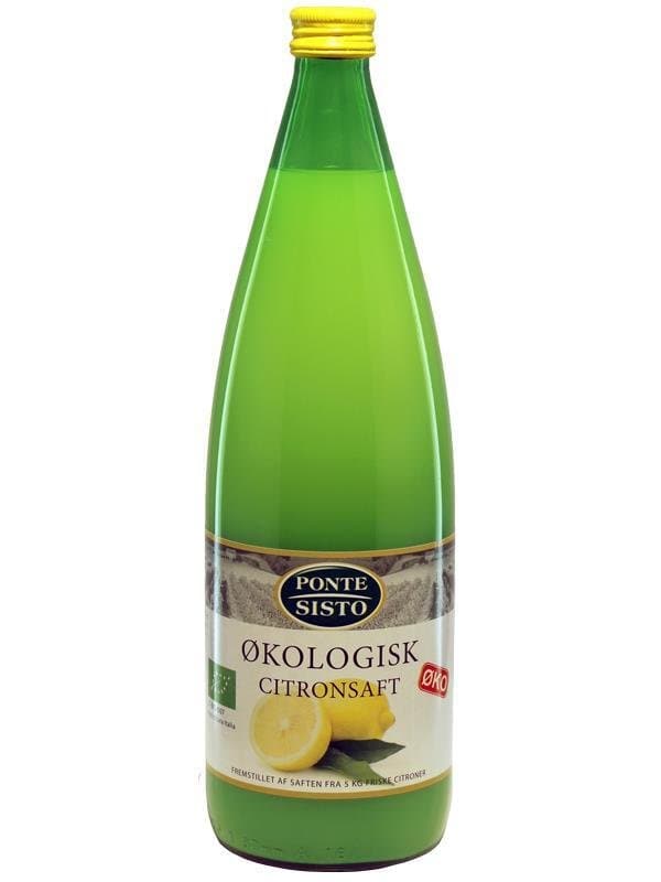 Ponte Sisto Citronsaft, Øko 1 Ltr ❤ Kæmpe udvalg i PONTESISTO ❤ Billig fragt og hurtig levering 2 - 5 hverdage - Varenummer: BAR-646113 / Ean: &