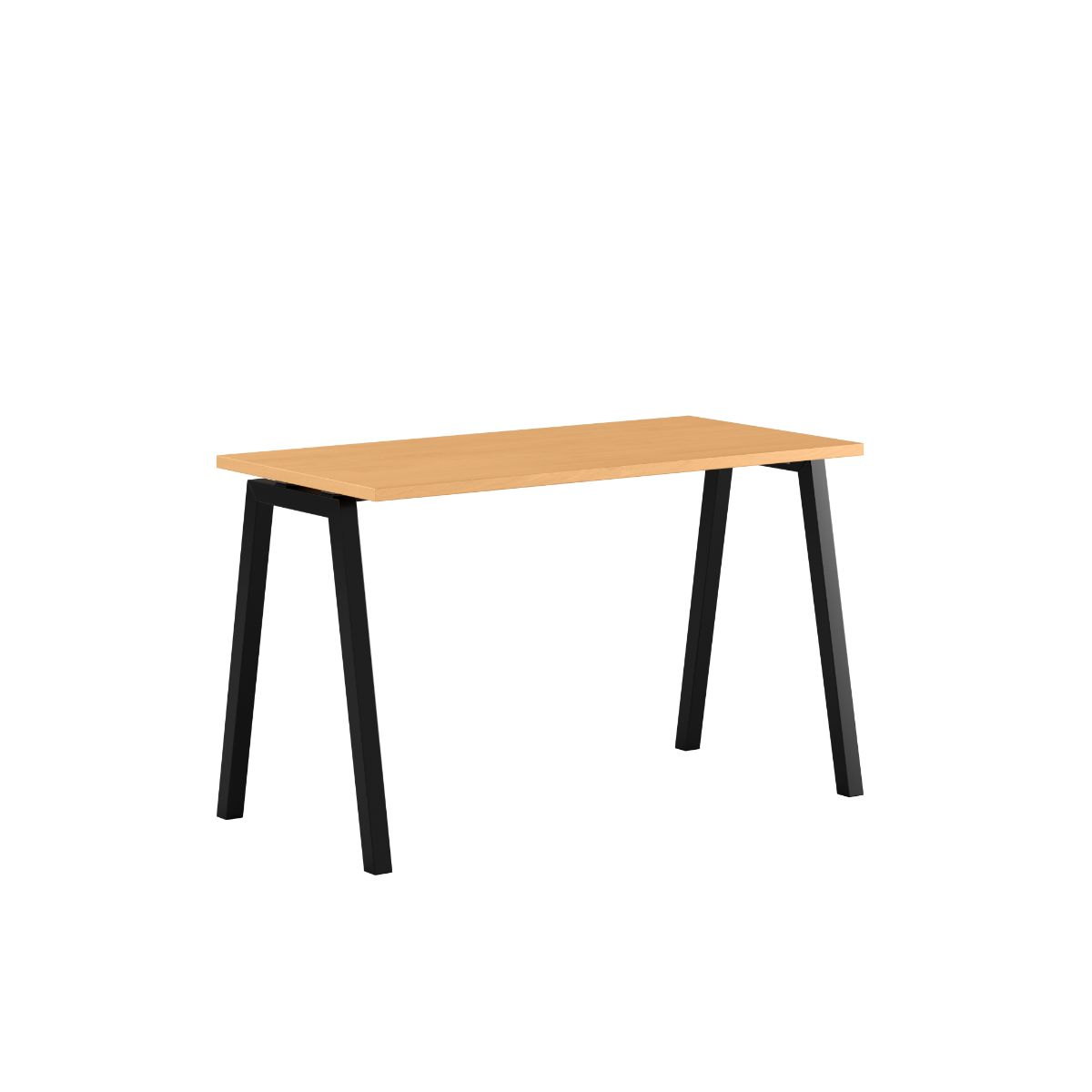 Produktbillede af Luna A Bord 120x60cm Bøg-sort på tilbud