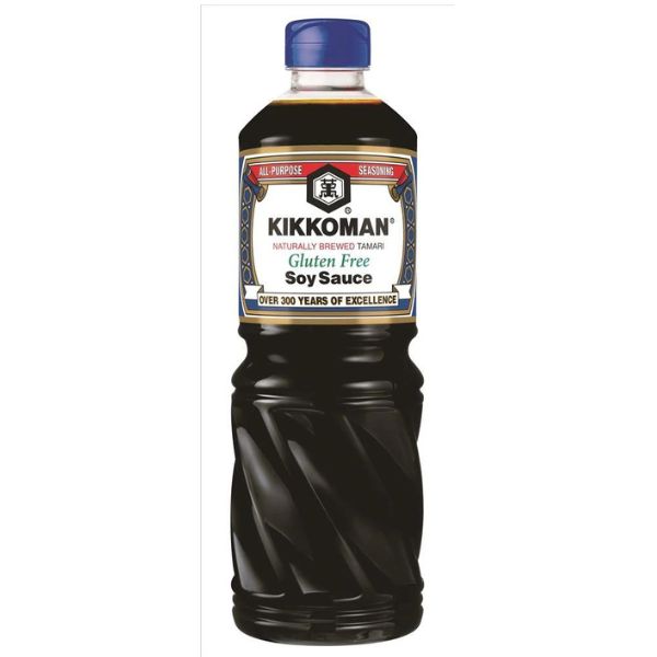 Produktbillede af Glutenfri Sojasovs Kikkoman 1ltr på tilbud i premium kvalitet