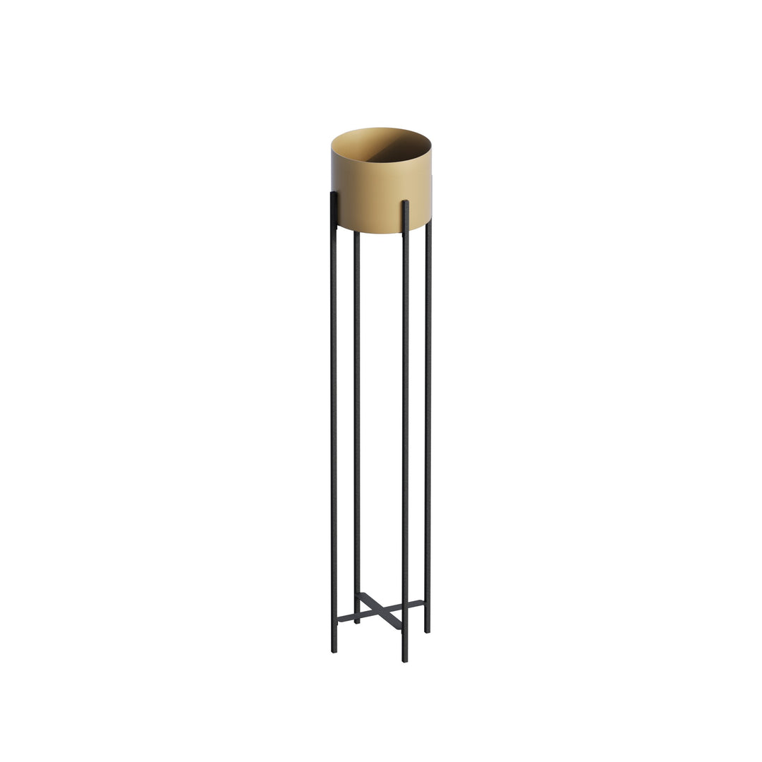 NORDVÄRK GED-024-A blomsterstander guld og sort metal H:108