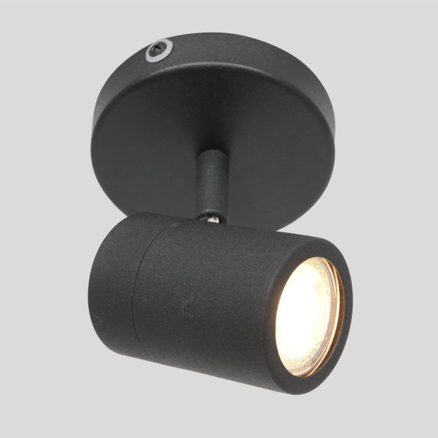 Produktbillede af Spot-Up loftlampe i metal i to forskellige finish Metal sort på tilbud i høj kvalitet