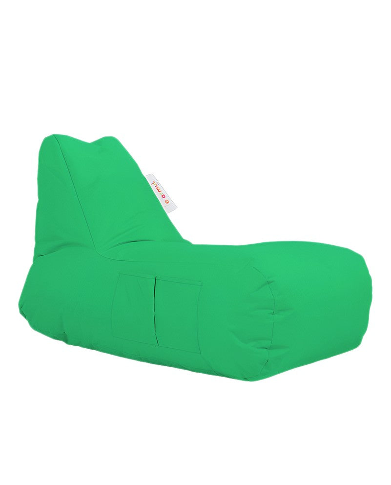 NORDVÄRK Trendy Comfort udendørs sækkestol grøn polyester