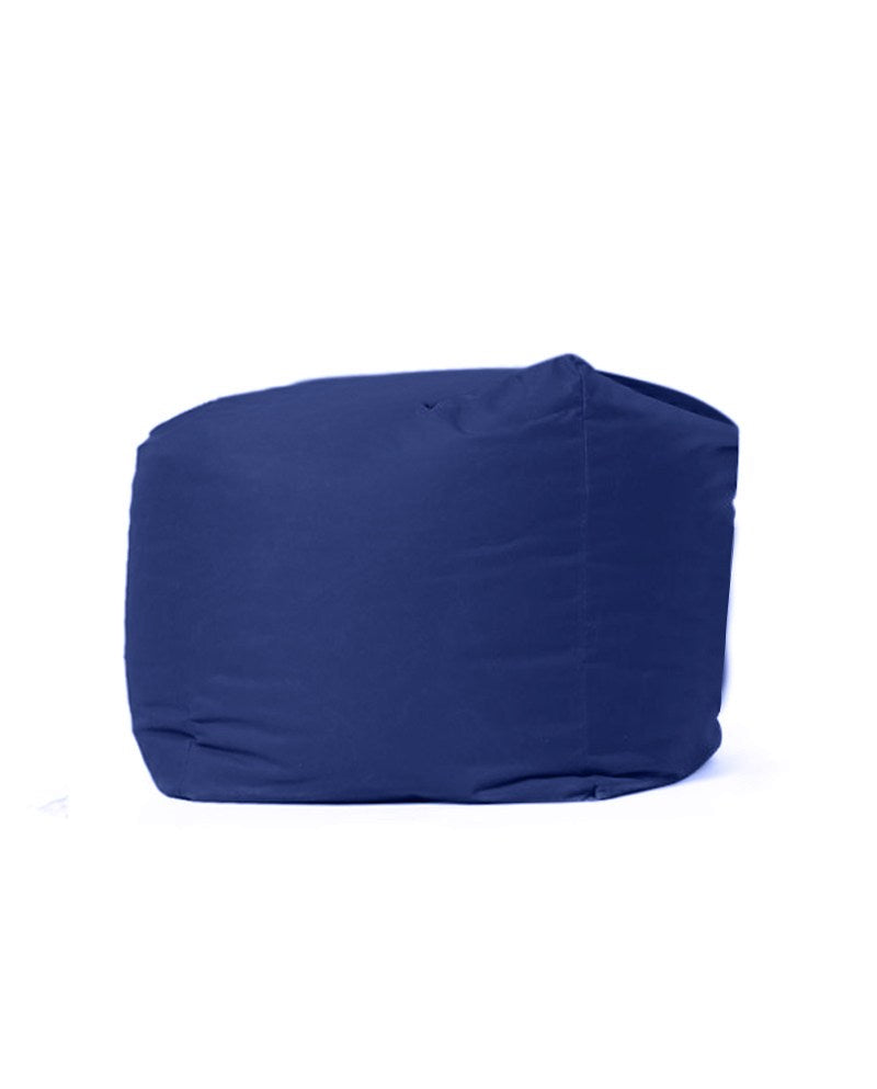 NORDVÄRK udendørs puf kvadratisk blå polyester 45x45