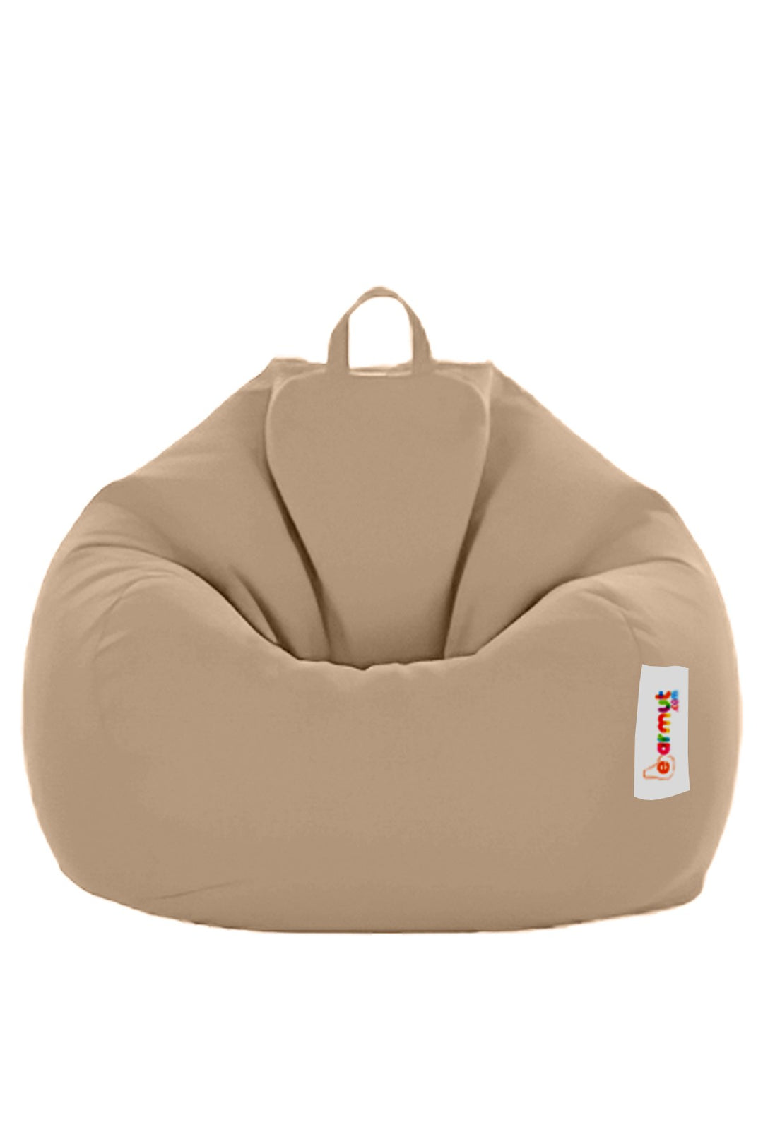 NORDVÄRK Premium XXL udendørs sækkestol mink polyester