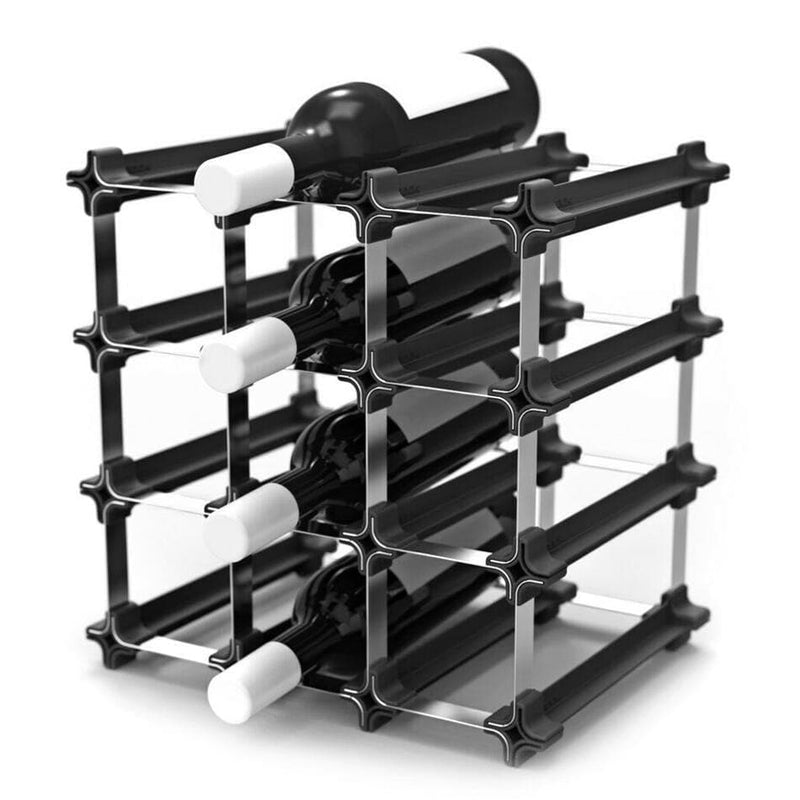 Vinreol Nook Vin Rack- 9 Fl. ✔ Kæmpe udvalg i  BARLIFE ✔ Billig fragt og hurtig levering 2 - 5 hverdage - Varenummer: BAR-12411 / Ean: &