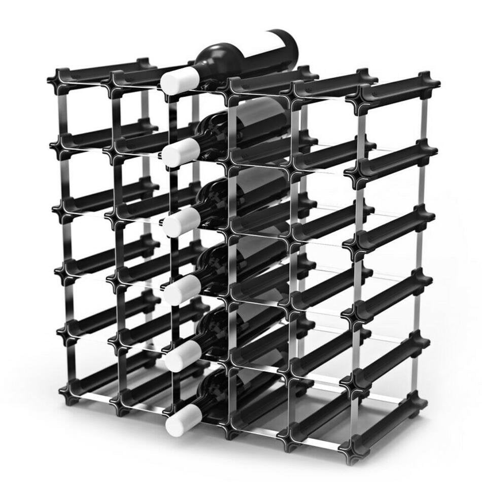 Vinreol Nook Vin Rack- 25 Fl. ✔ Kæmpe udvalg i  BARLIFE ✔ Billig fragt og hurtig levering 2 - 5 hverdage - Varenummer: BAR-12385 / Ean: '0797776429721 på lager - Udsalg på Home | Barindretning | Vinholdere Spar op til 57% - Over 857 kendte brands på udsalg