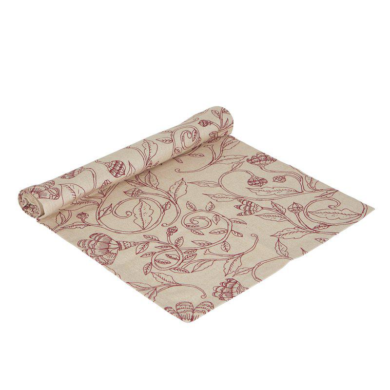 Produktbillede af Fondaco Ellie løber 40x140cm rød i premium kvalitet