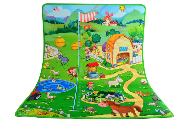 Magni - Gulvtæppe i skum med bondegård 120x90 cm ❤ Stort online udvalg i Magni ❤ Billig fragt og hurtig levering 2 - 5 hverdage ❤ Varenummer: BGH-42307557523708 / Ean: &