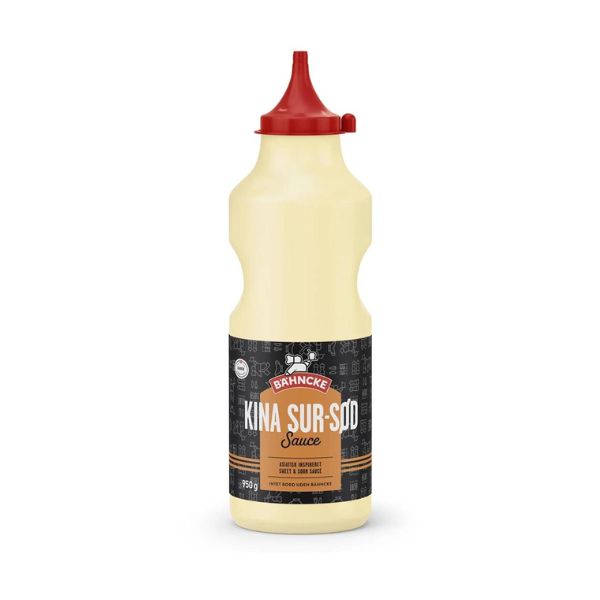 Produktbillede af Bähncke Sur/sød Sauce Fl 1 Kg på tilbud – premium kvalitet og detaljer