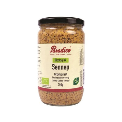 Grovkornet Sennep Øko Gl (720 G) ❤ Stort online udvalg i PARADISO ❤ Billig fragt og hurtig levering 2 - 5 hverdage - Varenummer: BAR-725122 / Ean: '5711779537998 på lager - Udsalg på Delikatesser | Kolonial | Spreads & Pateer Spar op til 59% - Over 434 design brands på udsalg