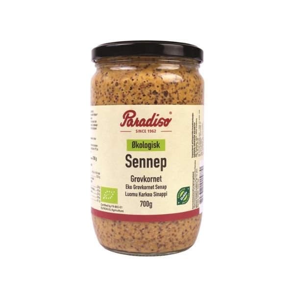 Produktbillede af Groft Sennep Øko Gl 720 G på tilbud i brug