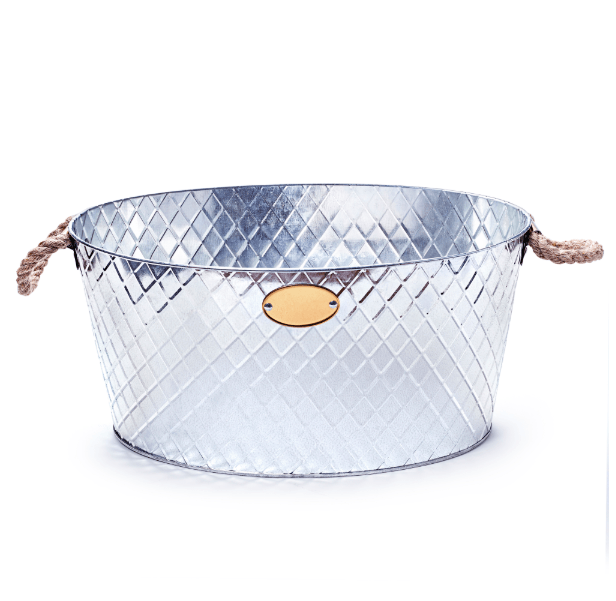 Drinks Køler Med Håndtag i Reb ✔ Kæmpe udvalg i  BARLIFE ✔ Billig fragt og hurtig levering 2 - 5 hverdage - Varenummer: BAR-13466 / Ean: &