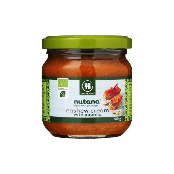 Cashew Cream W/paprika Øko Gl (180 G) ❤ Stort online udvalg i URTEKRAM ❤ Billig fragt og hurtig levering 2 - 5 hverdage - Varenummer: BAR-725146 / Ean: '5711779565588 på lager - Udsalg på Delikatesser | Kolonial | Spreads & Pateer Spar op til 67% - Over 434 design brands på udsalg